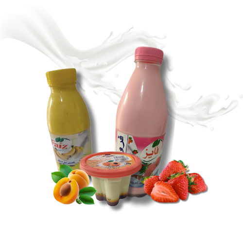 Des yaourts frais et naturels